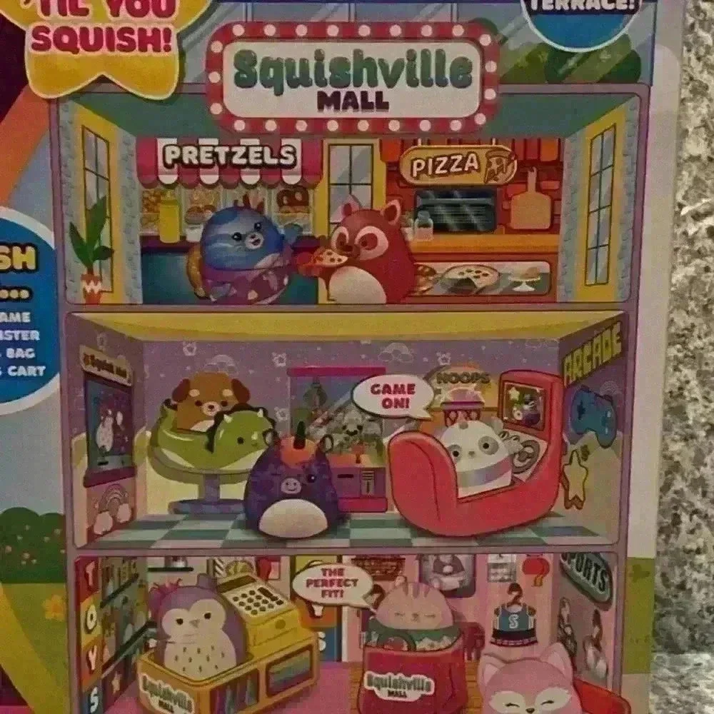 Squishmallows squishville mall 2” NEW
